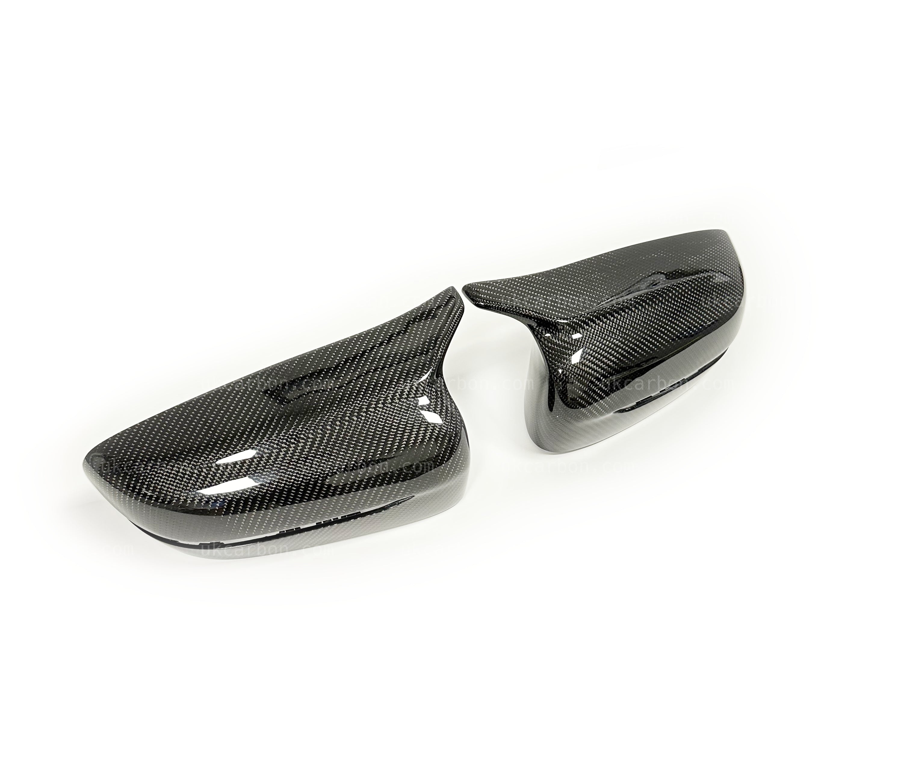 BMW 5 Series Carbon Wing Mirror M Cover Replacements MP Fibre GT G30 by UKCarbon