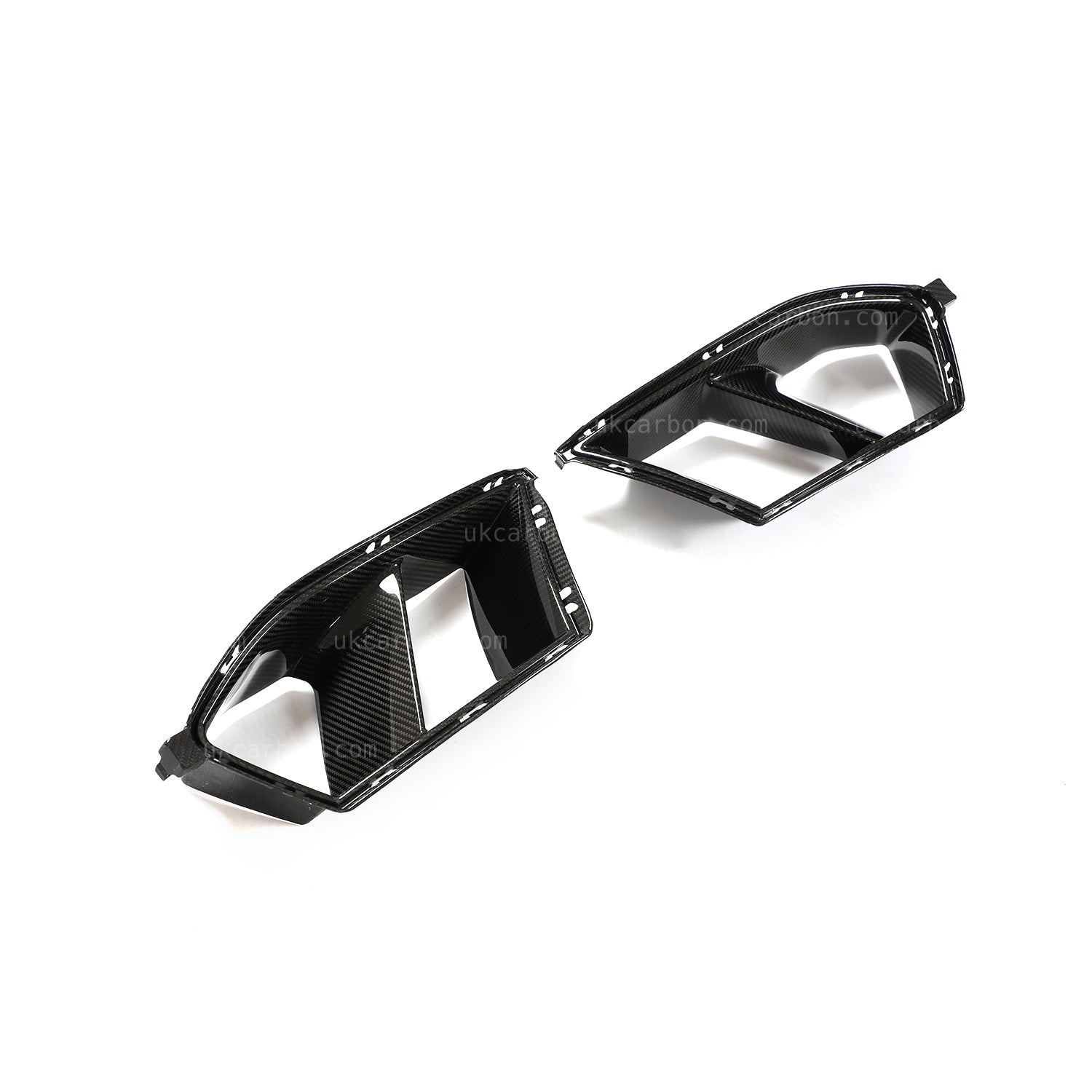 BMW M3 M4 G80 G82 Carbon Fibre Bumper Intake Ducts Trim MP Splitter by UKCarbon