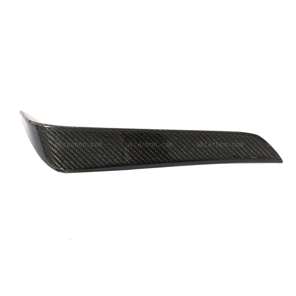 Tesla Model X Carbon Rear Bumper Vents Fins Fibre 75D 90D P90D 100D by UKCarbon