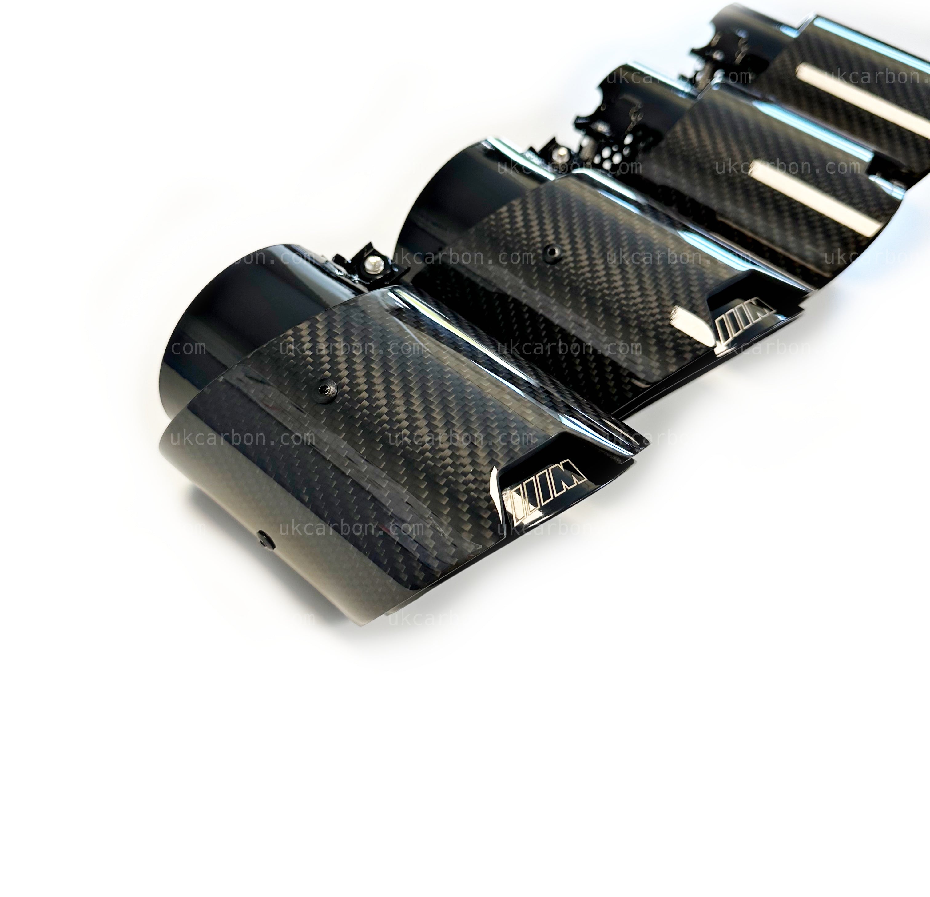 BMW M2 G87 M3 G80 G81 M4 G82 G83 M Performance Carbon Exhaust Tips