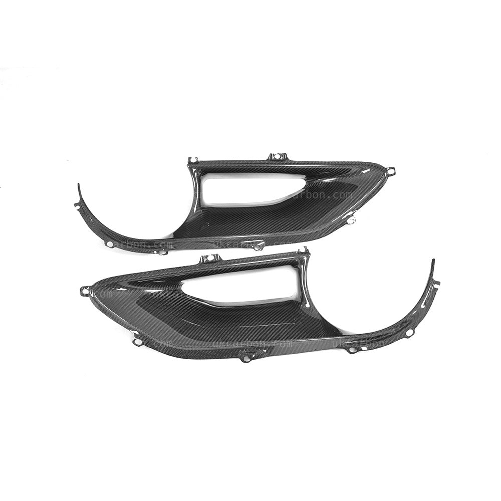 Ferrari 488 GTB Spider Carbon Fibre Rear Light Tail Surround Upgrade by UKCarbon