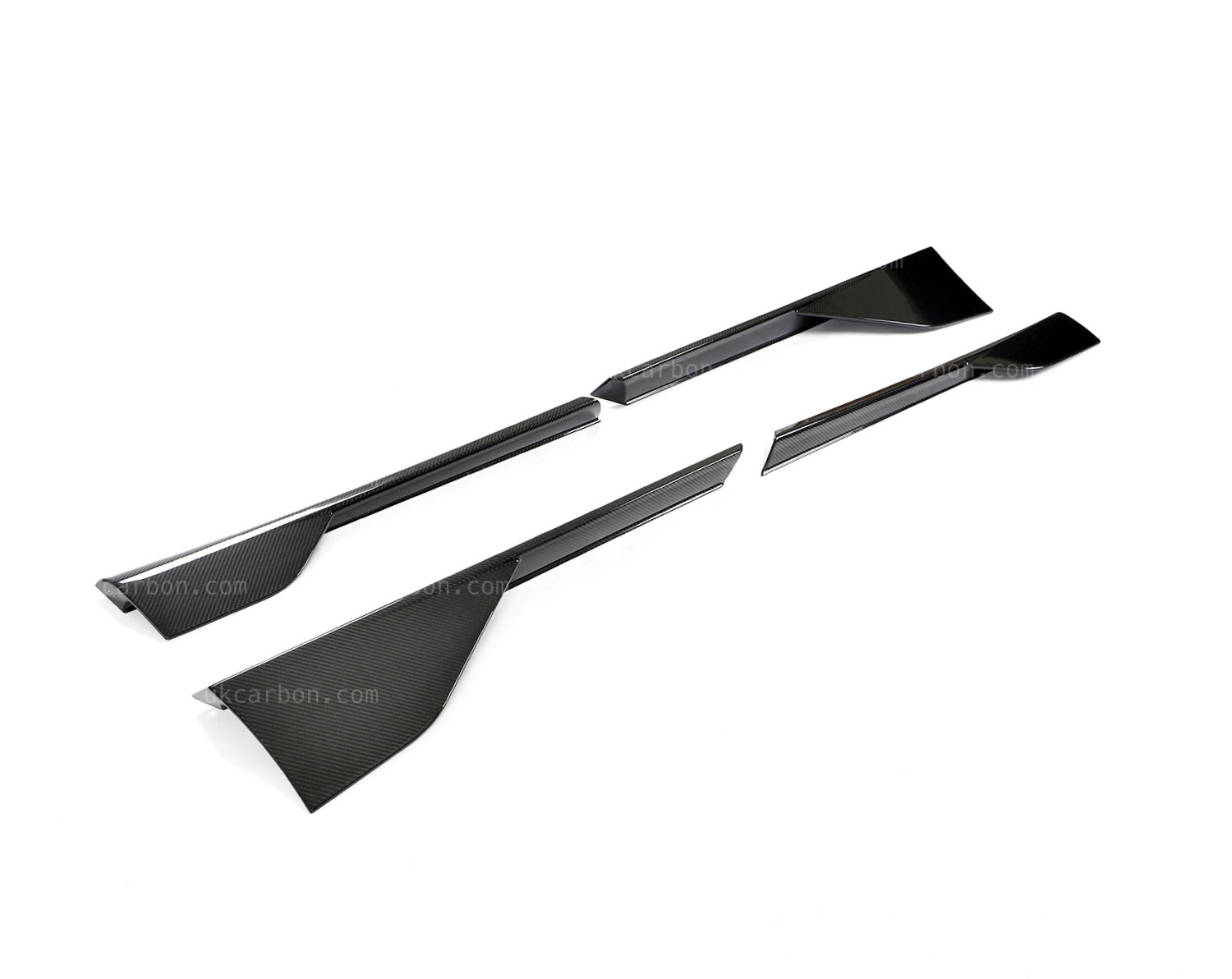 Mclaren 570GT 570S Pre-Preg Carbon Fibre Side Skirts 600lt Style by UKCarbon