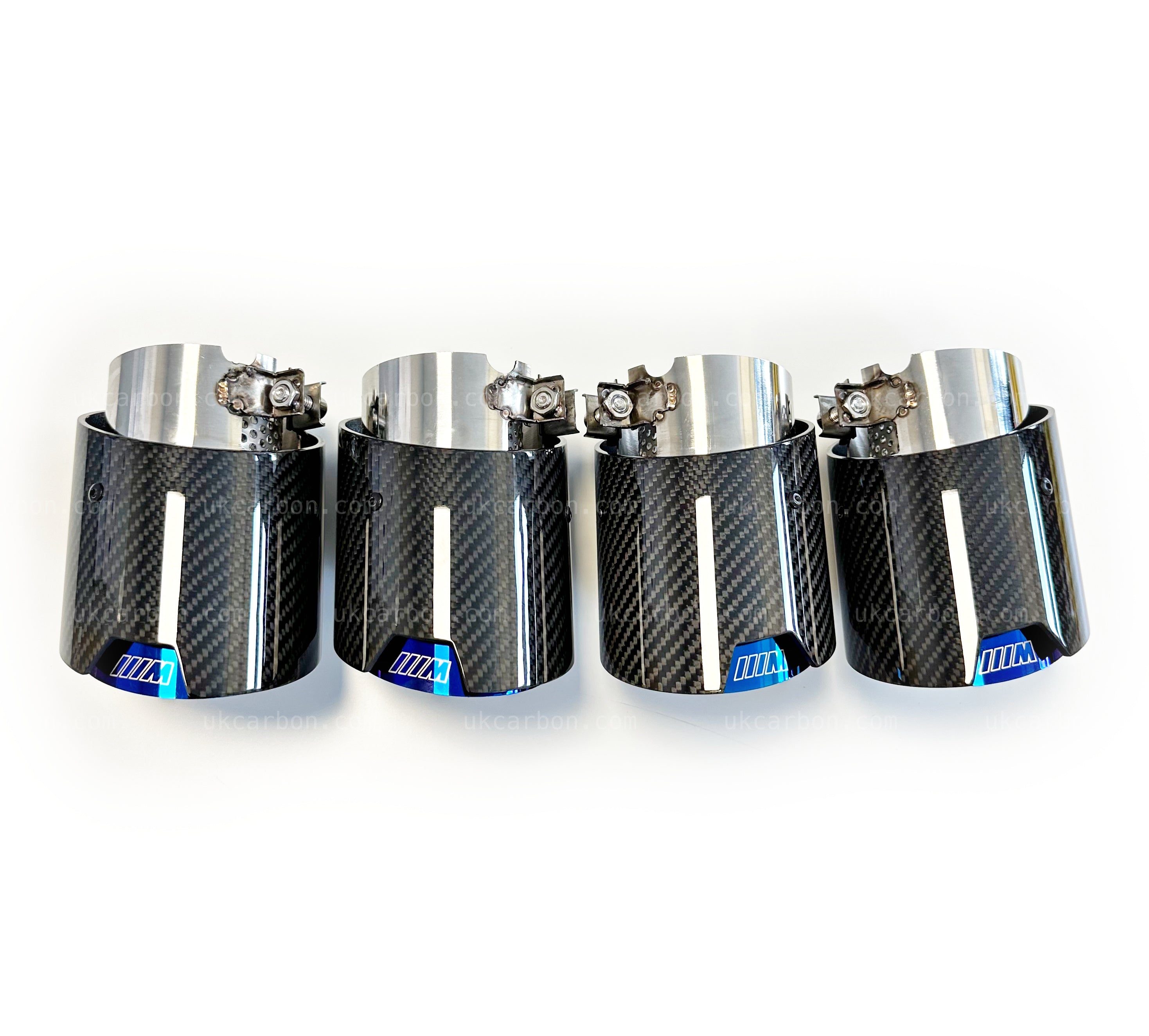 BMW M2 G87 M3 G80 G81 M4 G82 G83 M Performance Carbon Exhaust Tips