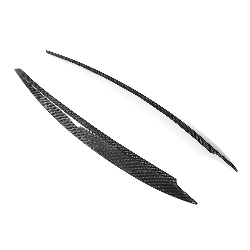 Volkswagen Golf Carbon Fibre Headlight Eyelids Trim VW MK7 GTD GTI R by UKCarbon