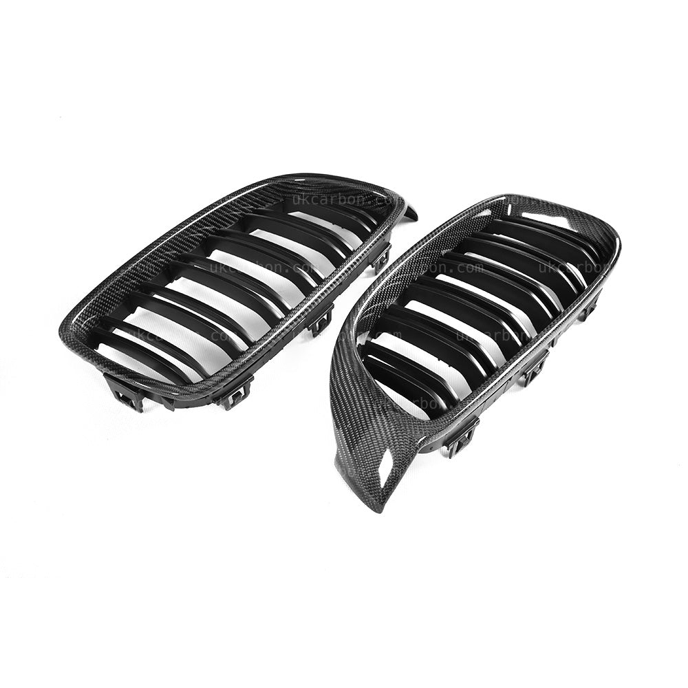 BMW M3 M4 Carbon Kidney Grille Replacement M Performance F80 F82 by UKCarbon