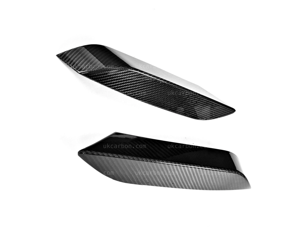 BMW M3 M4 Carbon Front Bumper Insert Splitter Fibre F80 F82 F83 by UKCarbon
