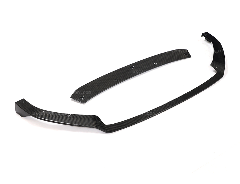 Volkswagen VW Golf R MK7.5 Carbon Fibre Front Bumper Splitter Lip by UKCarbon