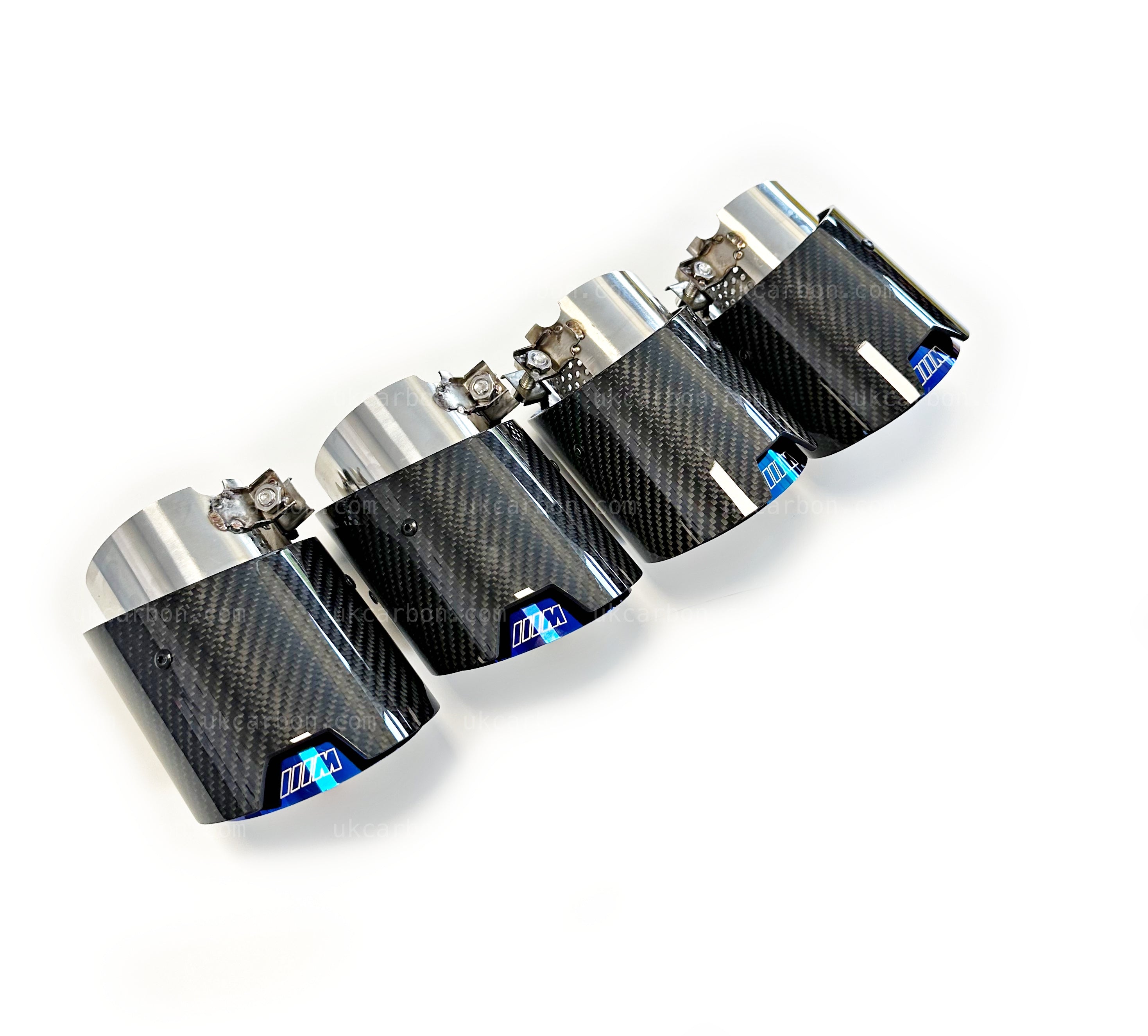 BMW M2 G87 M3 G80 G81 M4 G82 G83 M Performance Carbon Exhaust Tips