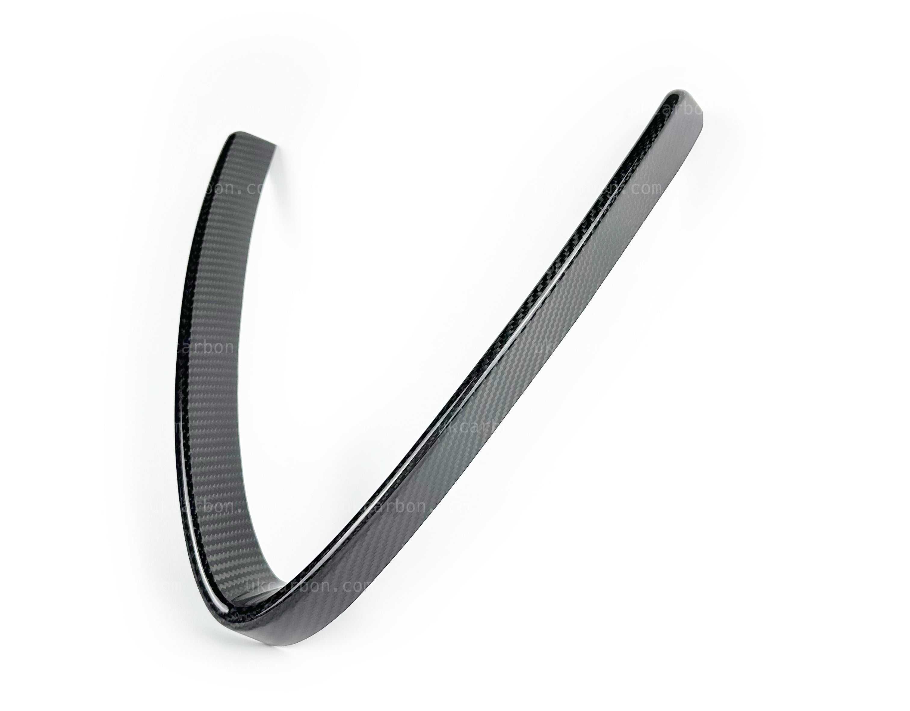 Alfa Romeo Giulia Quadrifoglio Carbon Fibre V Shield Cover by UKCarbon