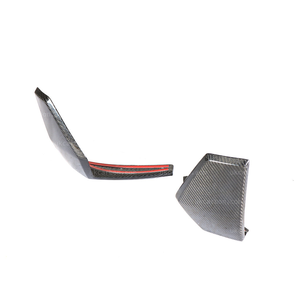 BMW X5 M Sport Carbon Fibre Front Bumper Vent Insert Splitter G05 by UKCarbon