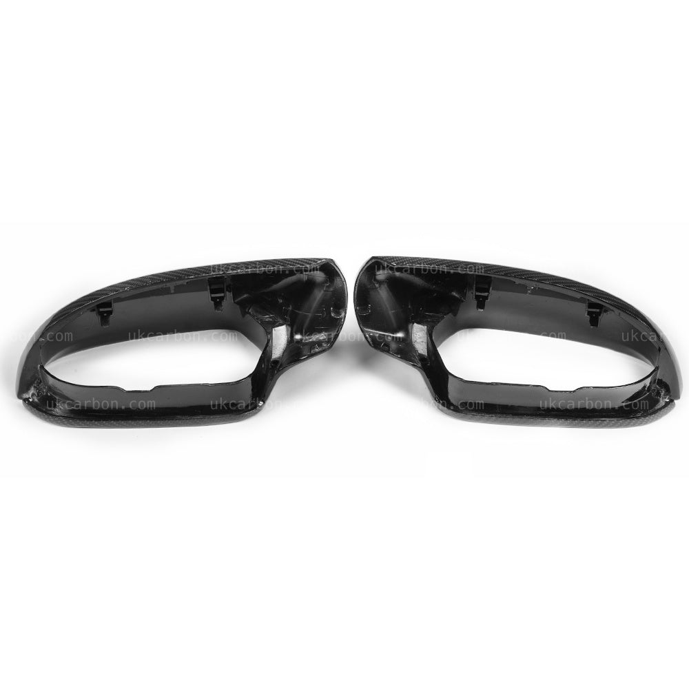 Audi A6 S6 RS6 Carbon Fibre Mirror Cover Replacement by UKCarbon