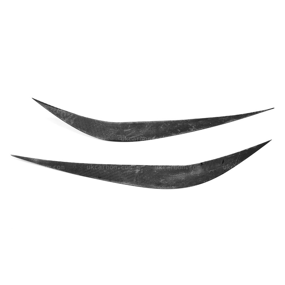 BMW 4 Series Carbon Fibre Headlight Eyelids Trim F32 M Performance by UKCarbon