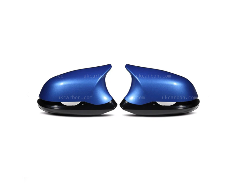 BMW 1 Series Wing Mirror Estoril Blue M Design Full Replacement F20 by UKCarbon