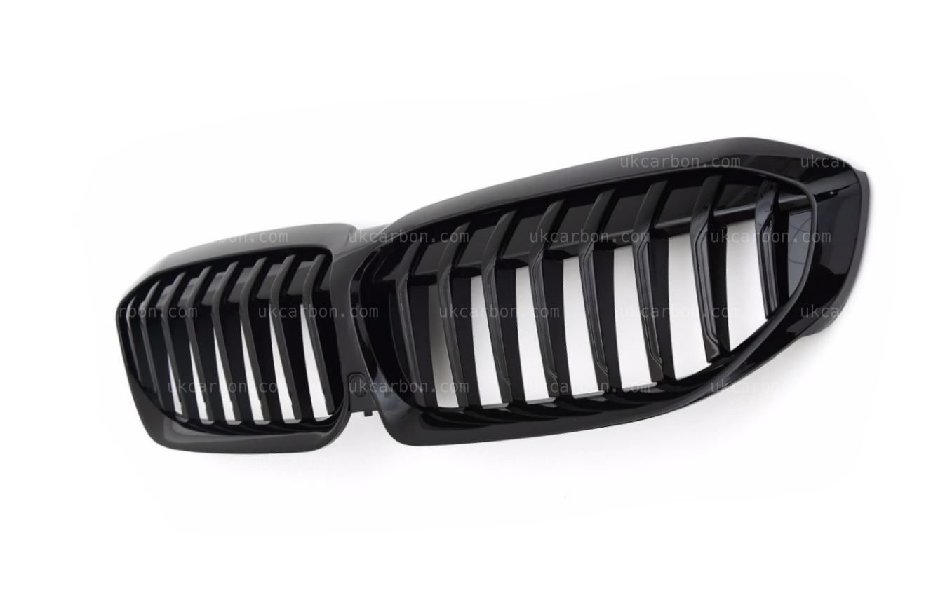 BMW 3 Series Gloss Black Front Kidney Grille Replacement G20 G21 by UKCarbon
