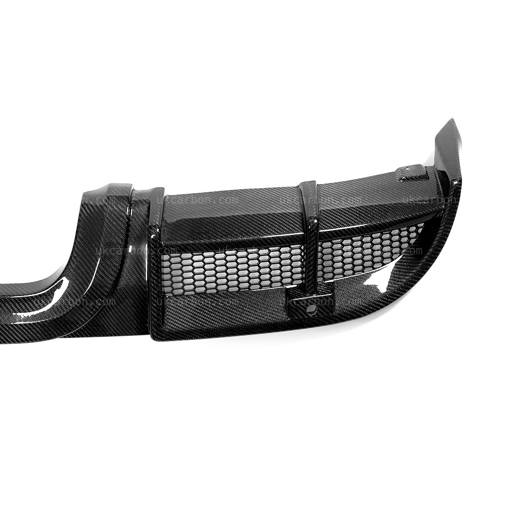 Porsche 718 Diffuser Carbon FIbre Cayman Boxster 16-18 by UKCarbon
