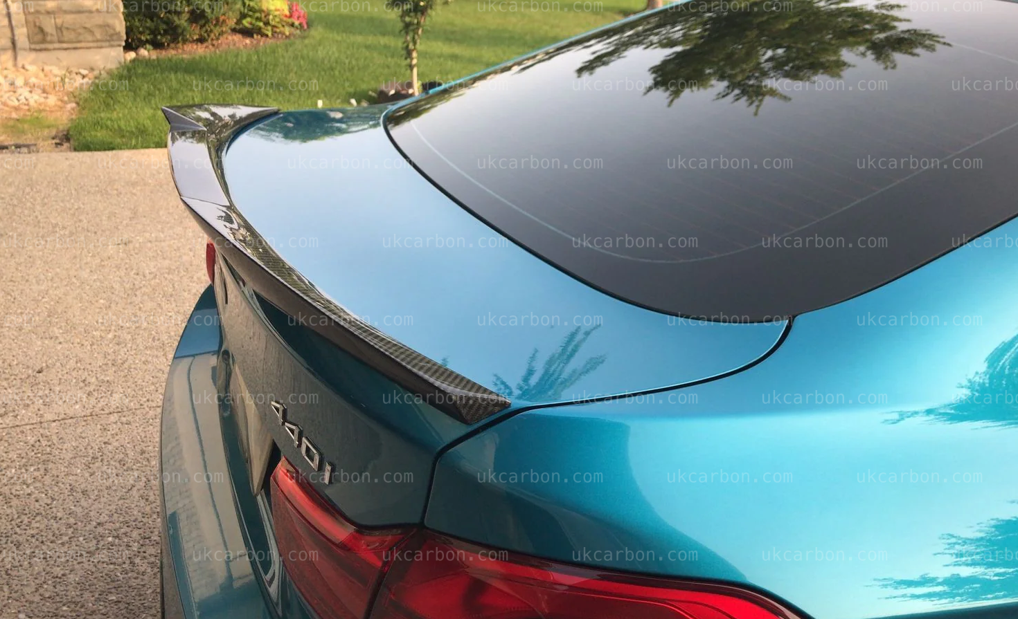 BMW 4 Series F36 Carbon Spoiler M4 Style Rear Boot Grand Coupe by UKCarbon