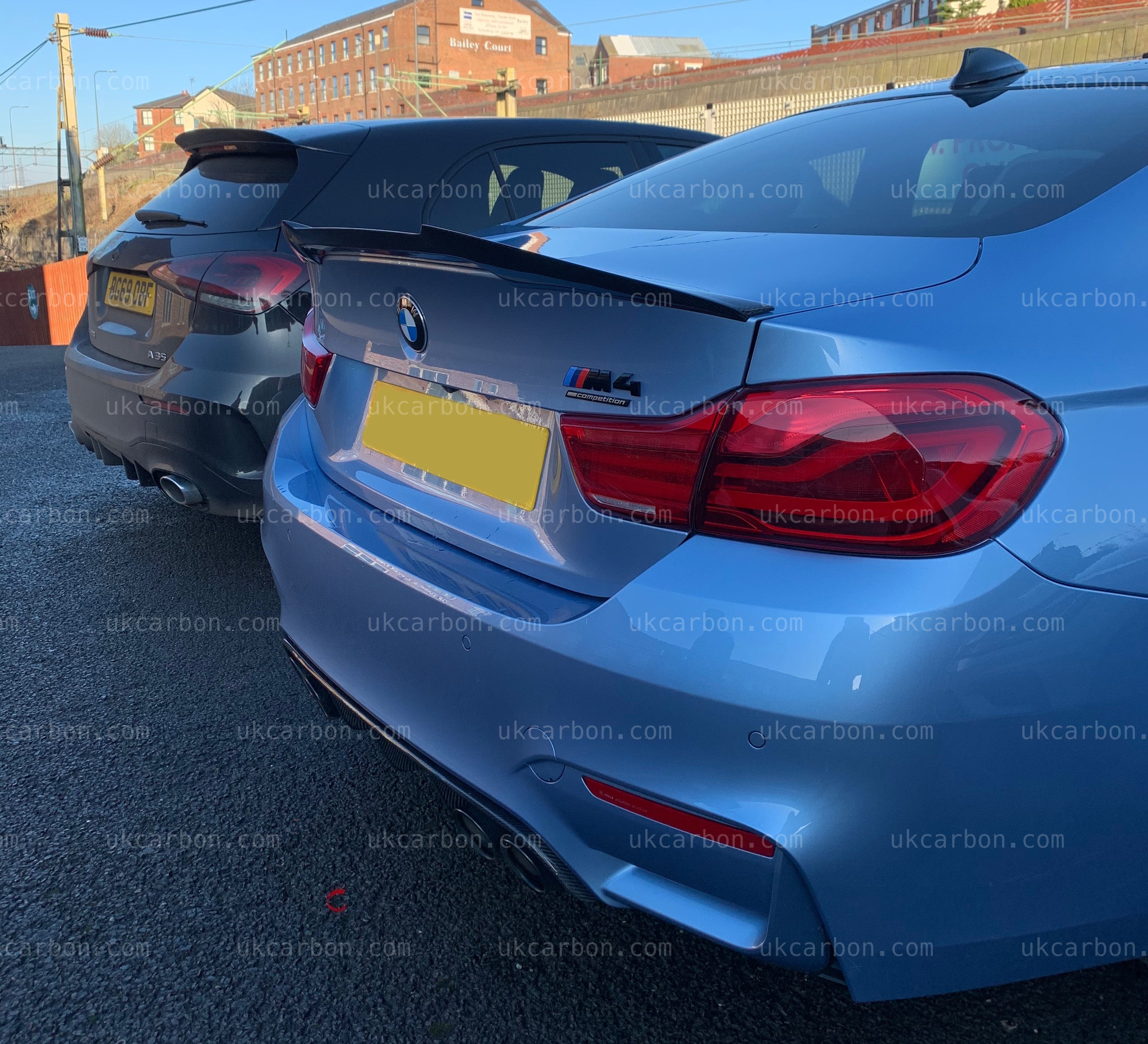 BMW M4 Carbon Spoiler M Performance Boot Lid Fibre Coupe F82 by UKCarbon
