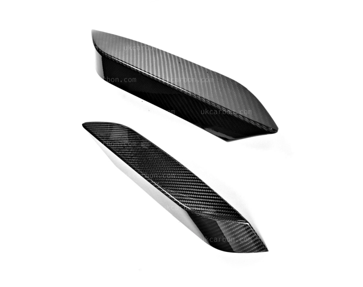 BMW M3 M4 Carbon Front Bumper Insert Splitter Fibre F80 F82 F83 by UKCarbon