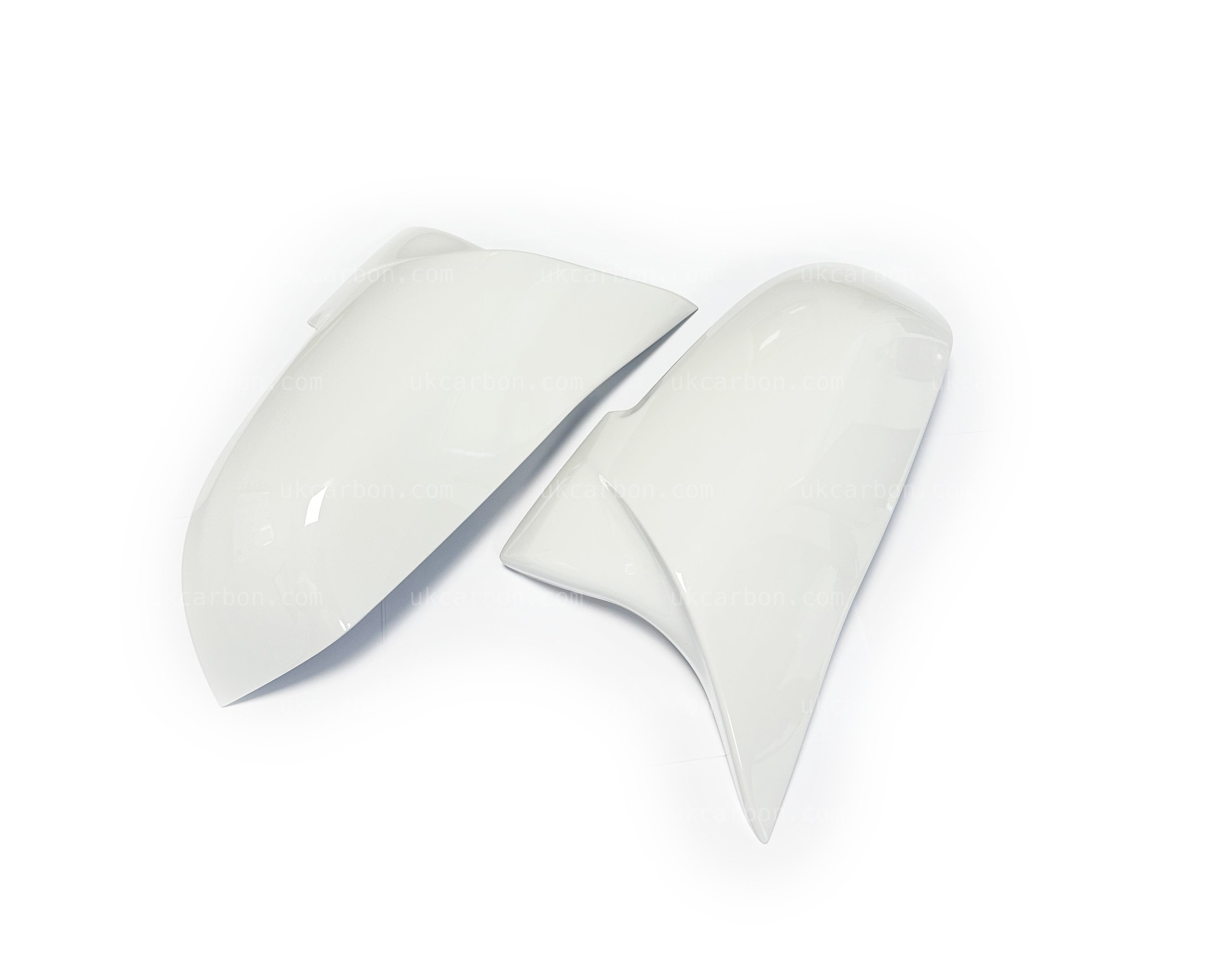 BMW 1 2 3 4 Series Alpine White 300 Wing Mirror Replacements Covers by UKCarbon