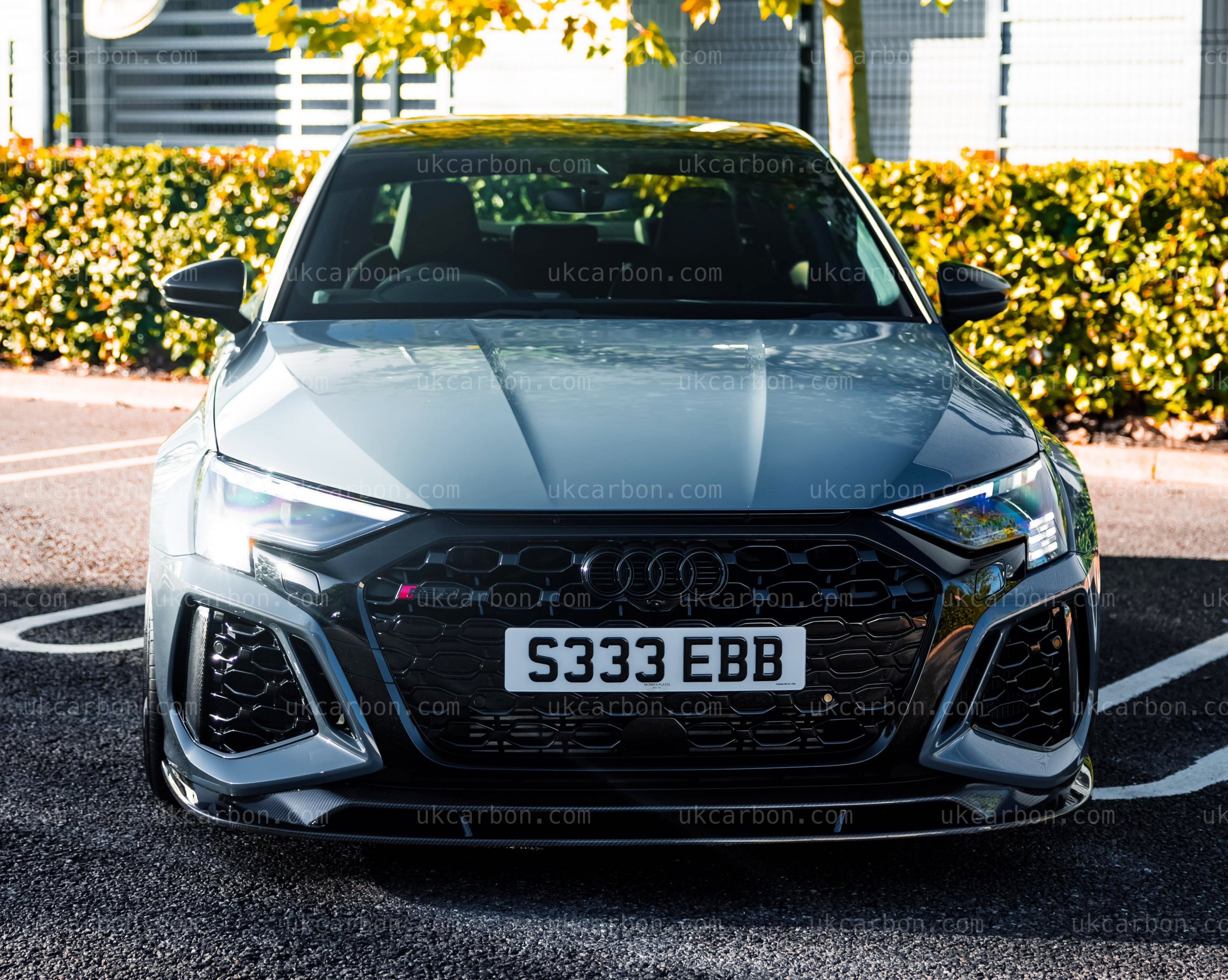 Audi RS3 Splitter Carbon Saloon Fibre Pre-Preg Rear Bumper Kit 8Y by UKCarbon