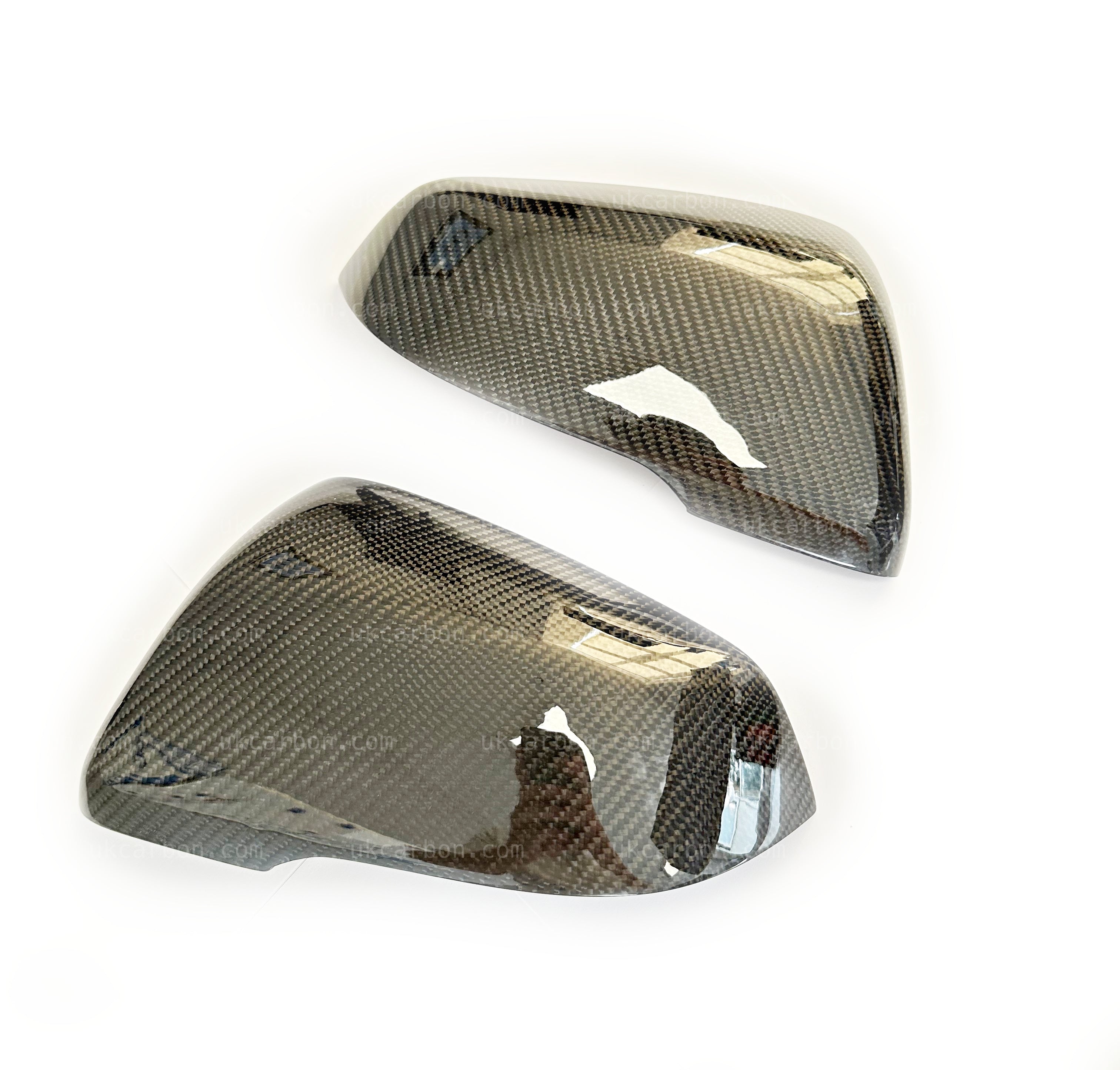 TOYOTA SUPRA Carbon Mirror Fibre Wing Cover Replacements Covers A90 by UKCarbon