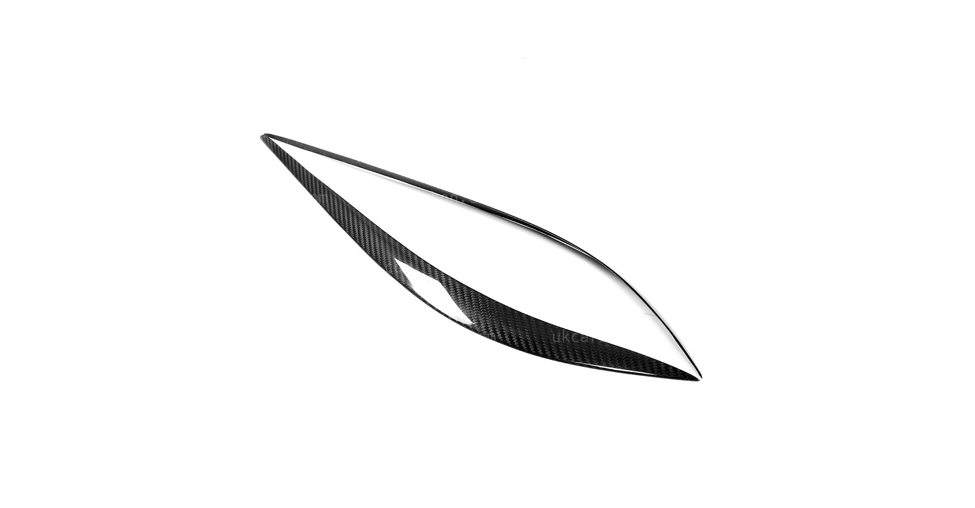Alfa Romeo Giulia Carbon Fibre Headlight Eyelids Trim by UKCarbon