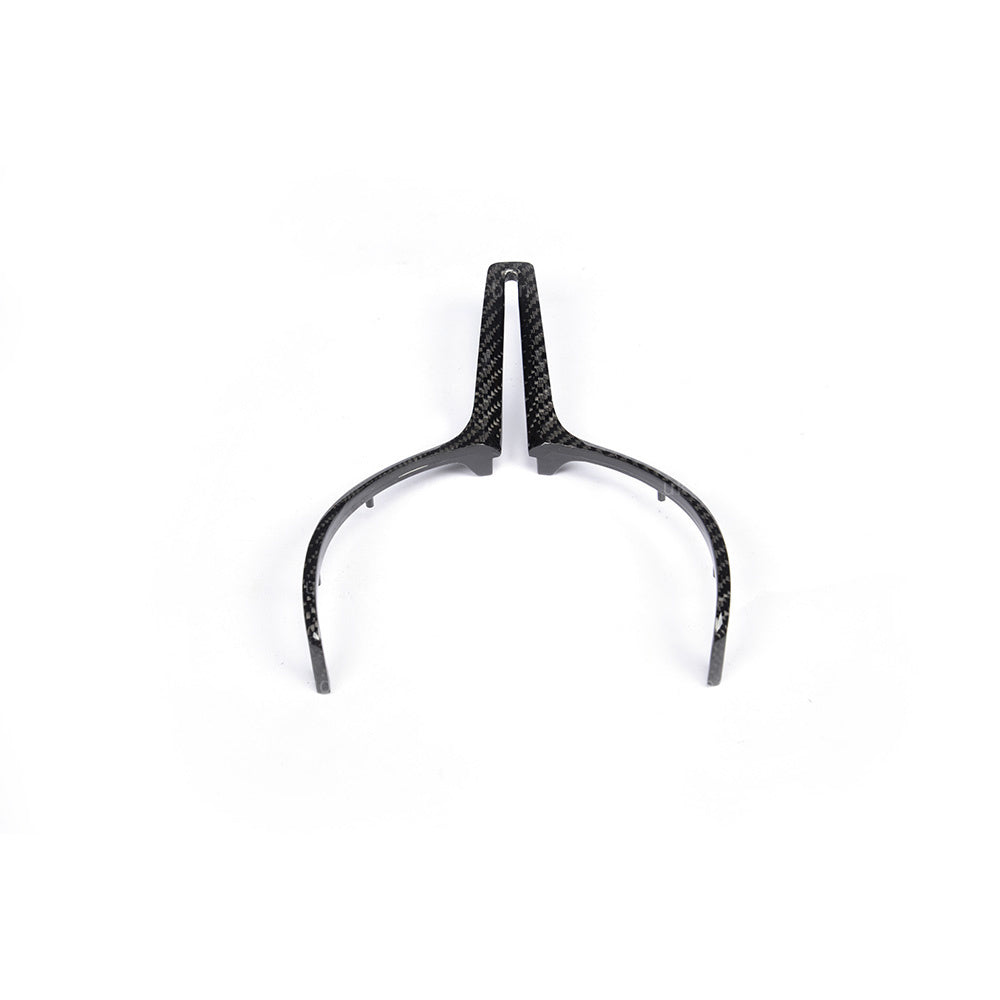 BMW M2 M3 M4 M5 M6 X5M X6M Carbon Fibre Steering Wheel Insert Trim by UKCarbon