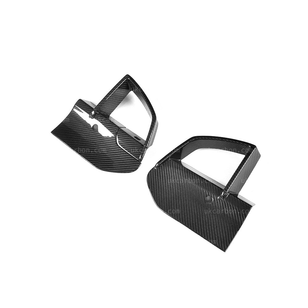 BMW X3 M40i Carbon Fibre Front Bumper Vent Insert Splitter G01 by UKCarbon
