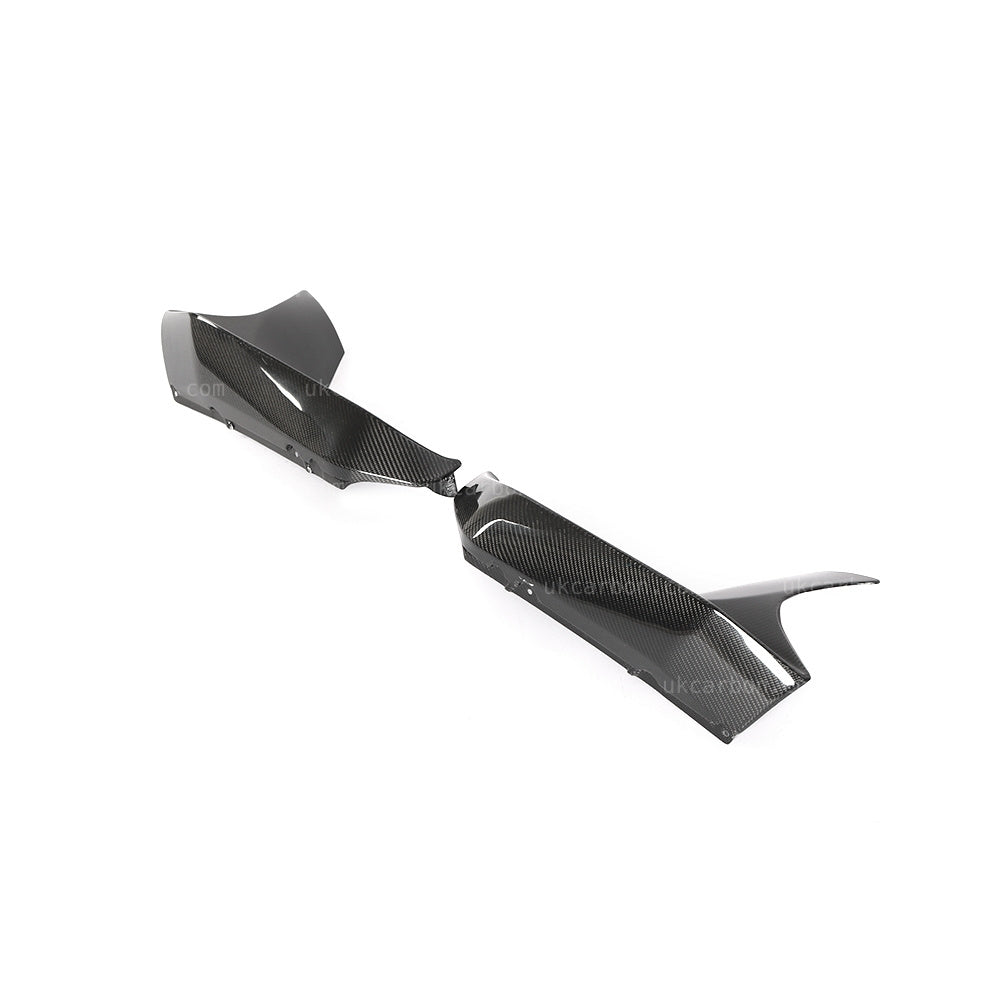 BMW M5 Carbon Splitter Trim M Performance Body Kit Front Fibre F90 by UKCarbon