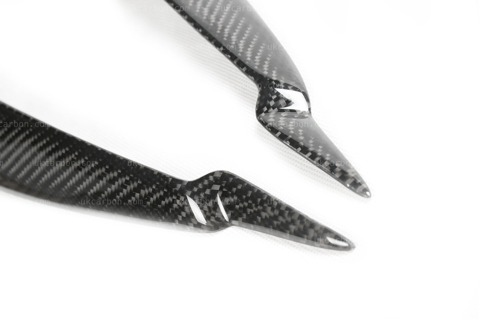 BMW X6 E71 Carbon Fibre Headlight Eyelids Trim M Performance 08-14 by UKCarbon