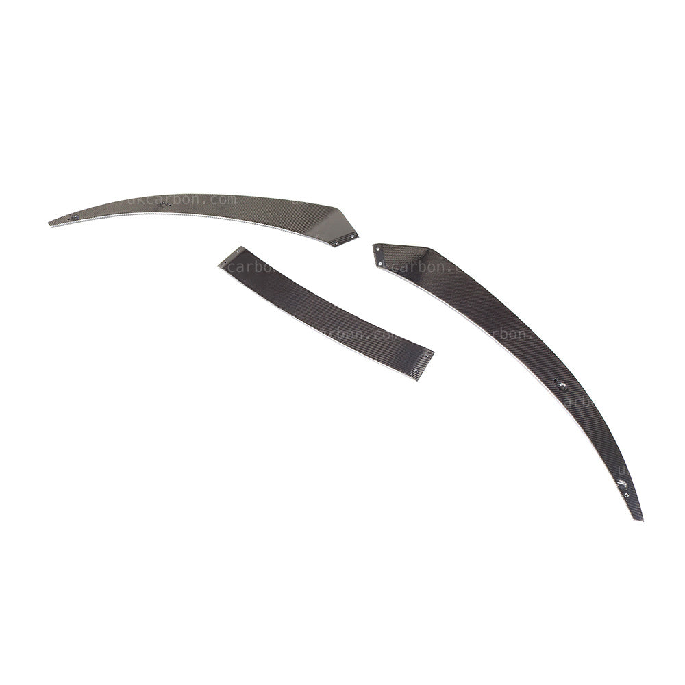 Audi R8 V8 V10 Plus Carbon Fibre Front Splitter Lip Kit RS Style by UKCarbon