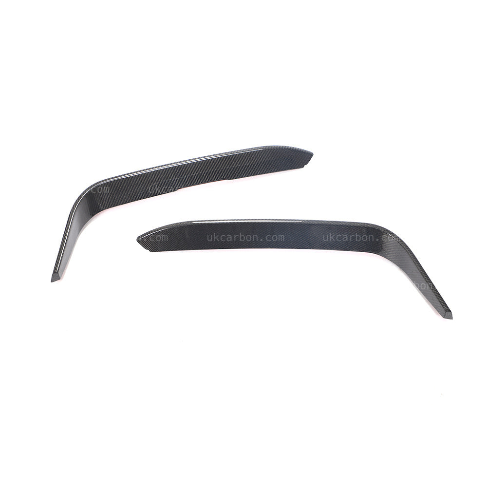 Alfa Romeo Giulia Carbon Fibre Canards Insert by UKCarbon