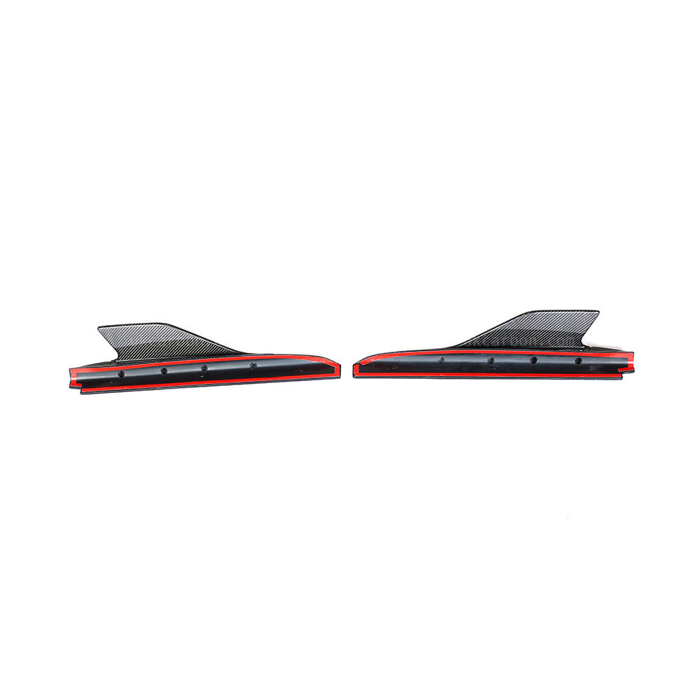 Audi R8 V8 V10 Plus Carbon Fibre Side Skirt Fins Splitter Body Kit by UKCarbon