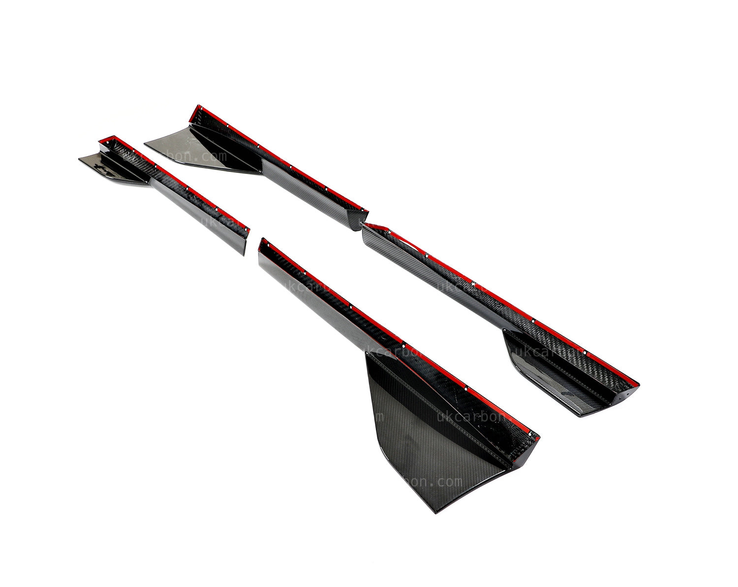 Mclaren 570GT 570S Pre-Preg Carbon Fibre Side Skirts 600lt Style by UKCarbon