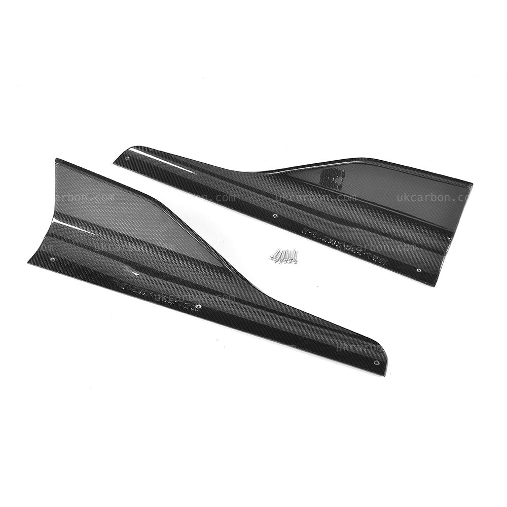 BMW M2 Carbon Blade Side Skirt Rear M Performance Body Kit F87 by UKCarbon