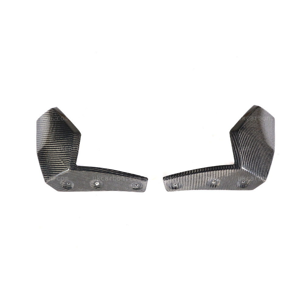 BMW X5 M Sport Carbon Fibre Front Bumper Vent Insert Splitter G05 by UKCarbon