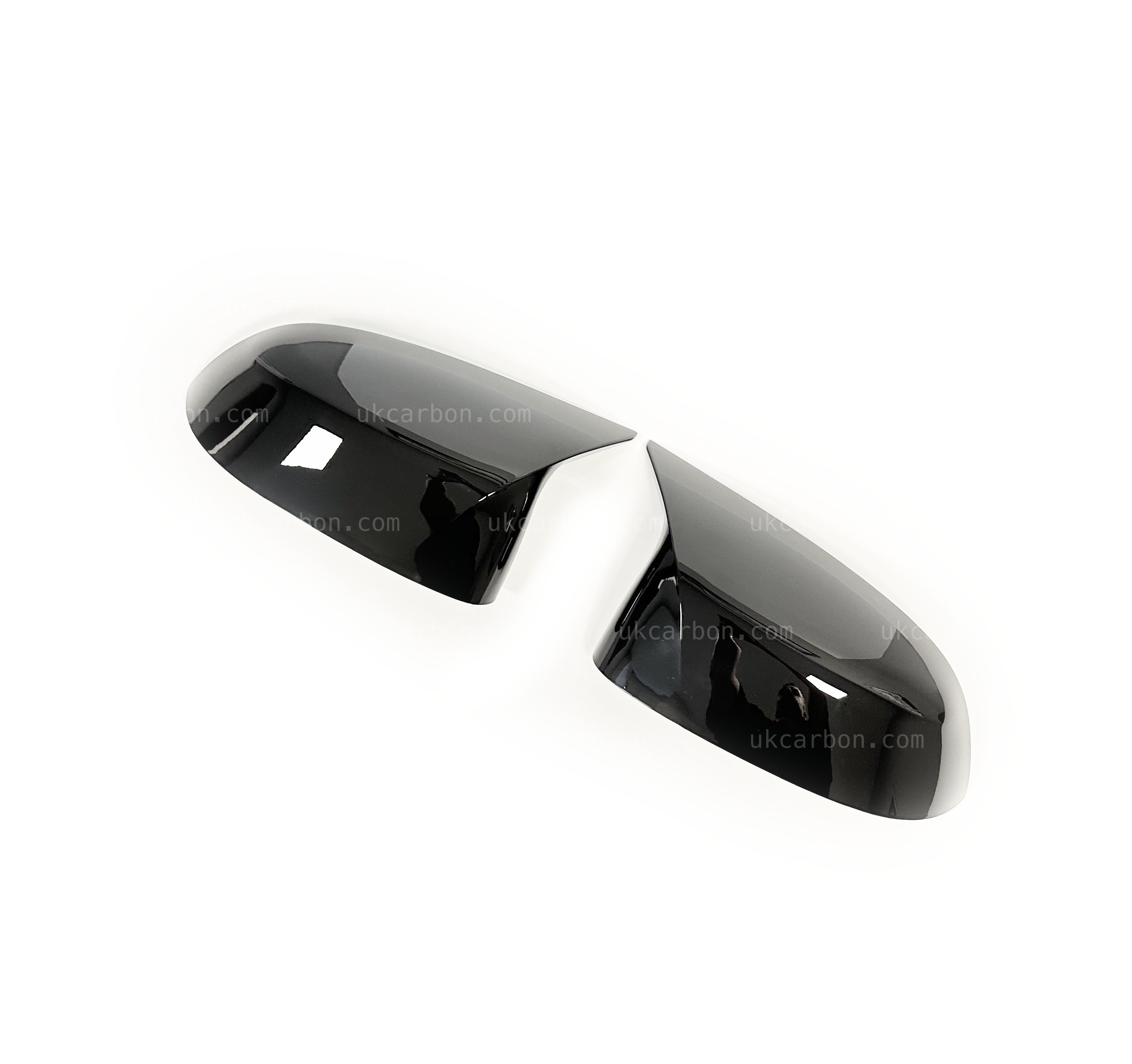 BMW X3 X4 Gloss Black M Style Wing Mirror Cover Replacement G01 G02 by UKCarbon
