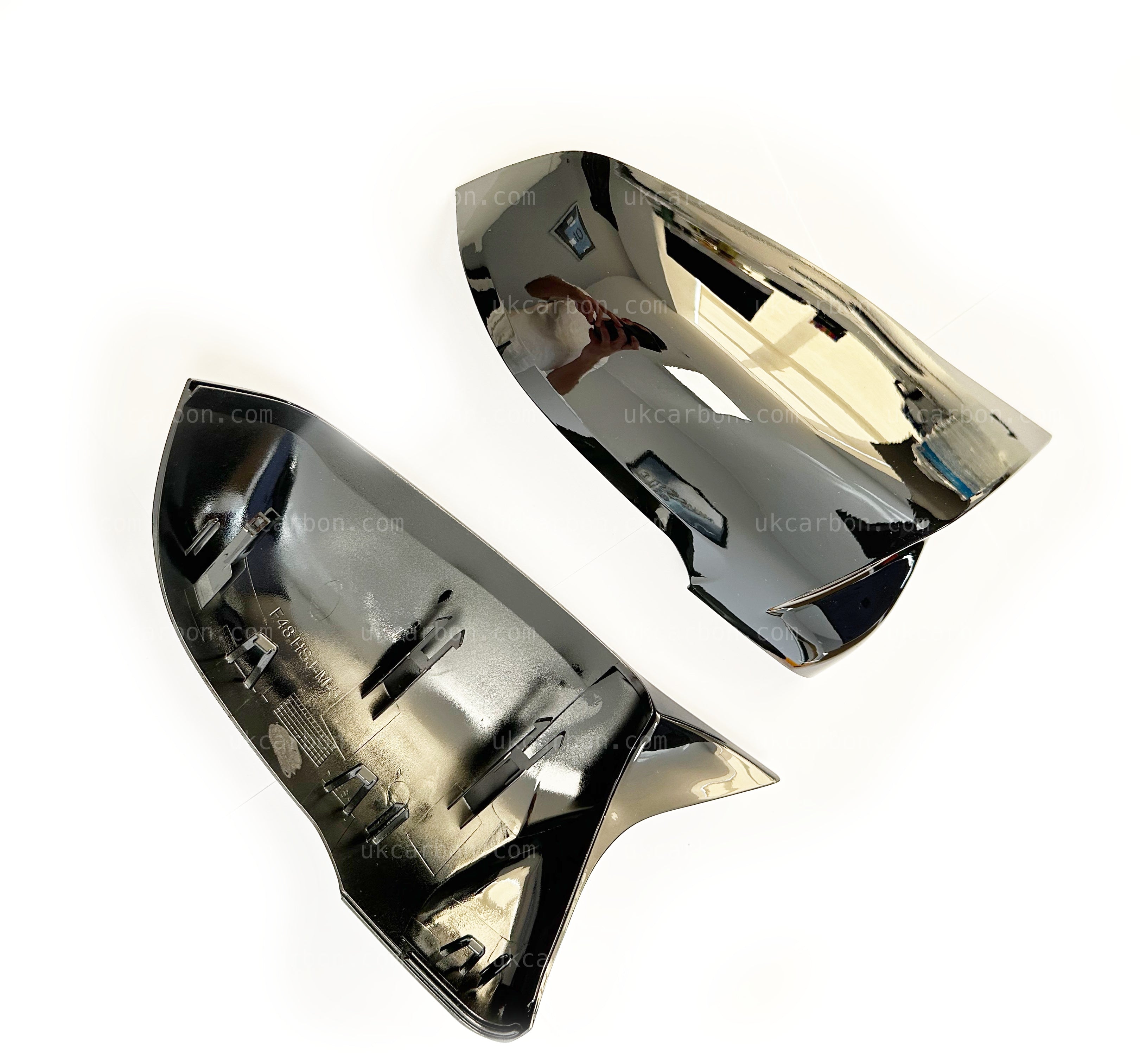 Toyota Supra Gloss Black M Wing Mirror Cover Upgrade A90 by UKCarbon