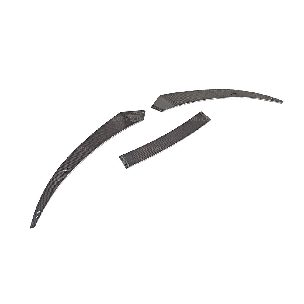 Audi R8 V8 V10 Plus Carbon Fibre Front Splitter Lip Kit RS Style by UKCarbon