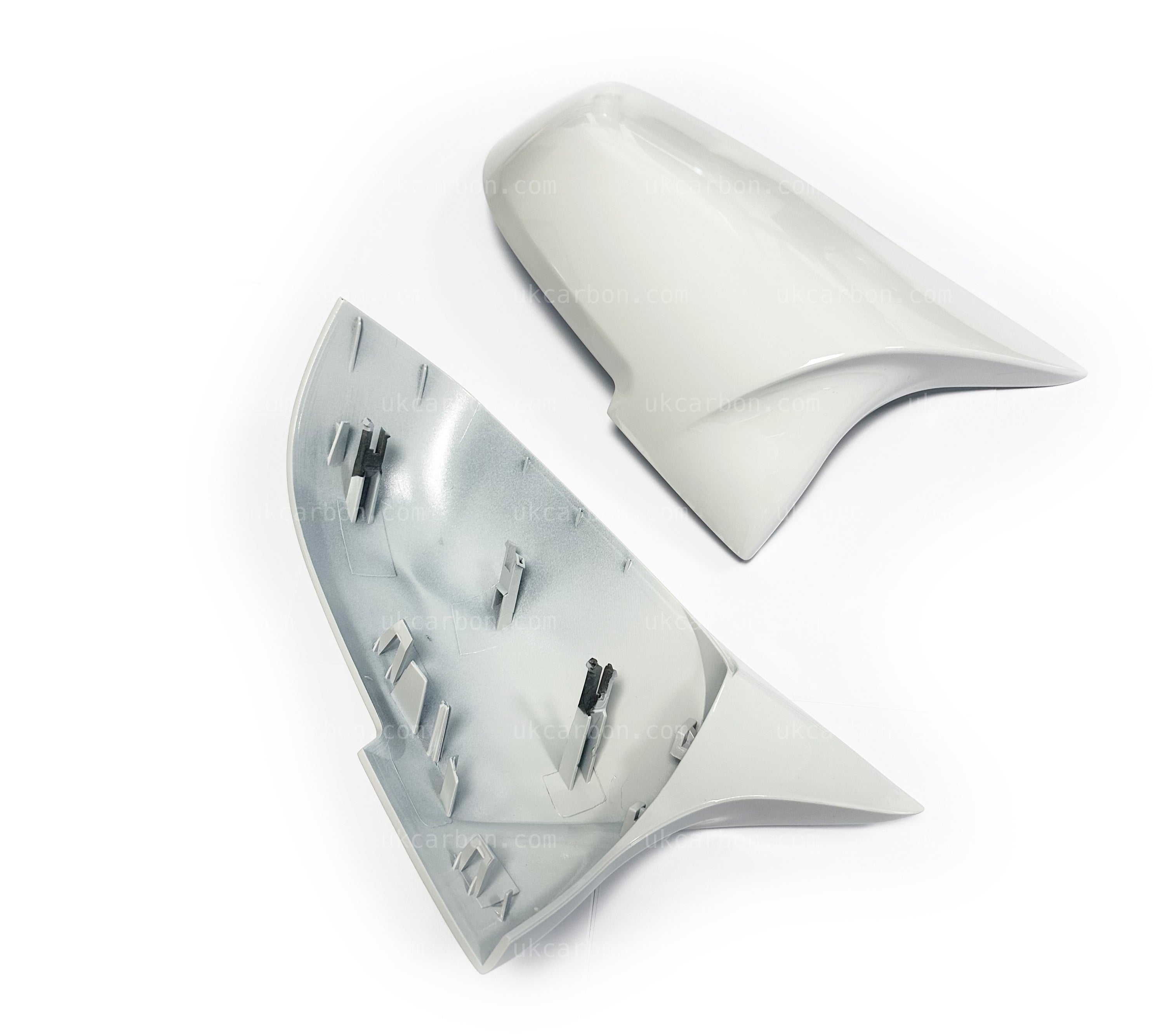 BMW 1 2 3 4 Series Alpine White 300 Wing Mirror Replacements Covers by UKCarbon