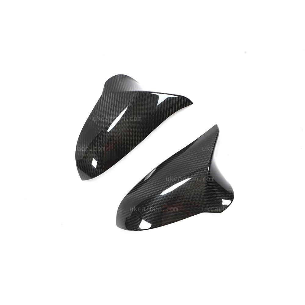 BMW M2C M3 M4 Carbon Fibre Wing Mirror Stick On Covers F80 F82 F83 by UKCarbon