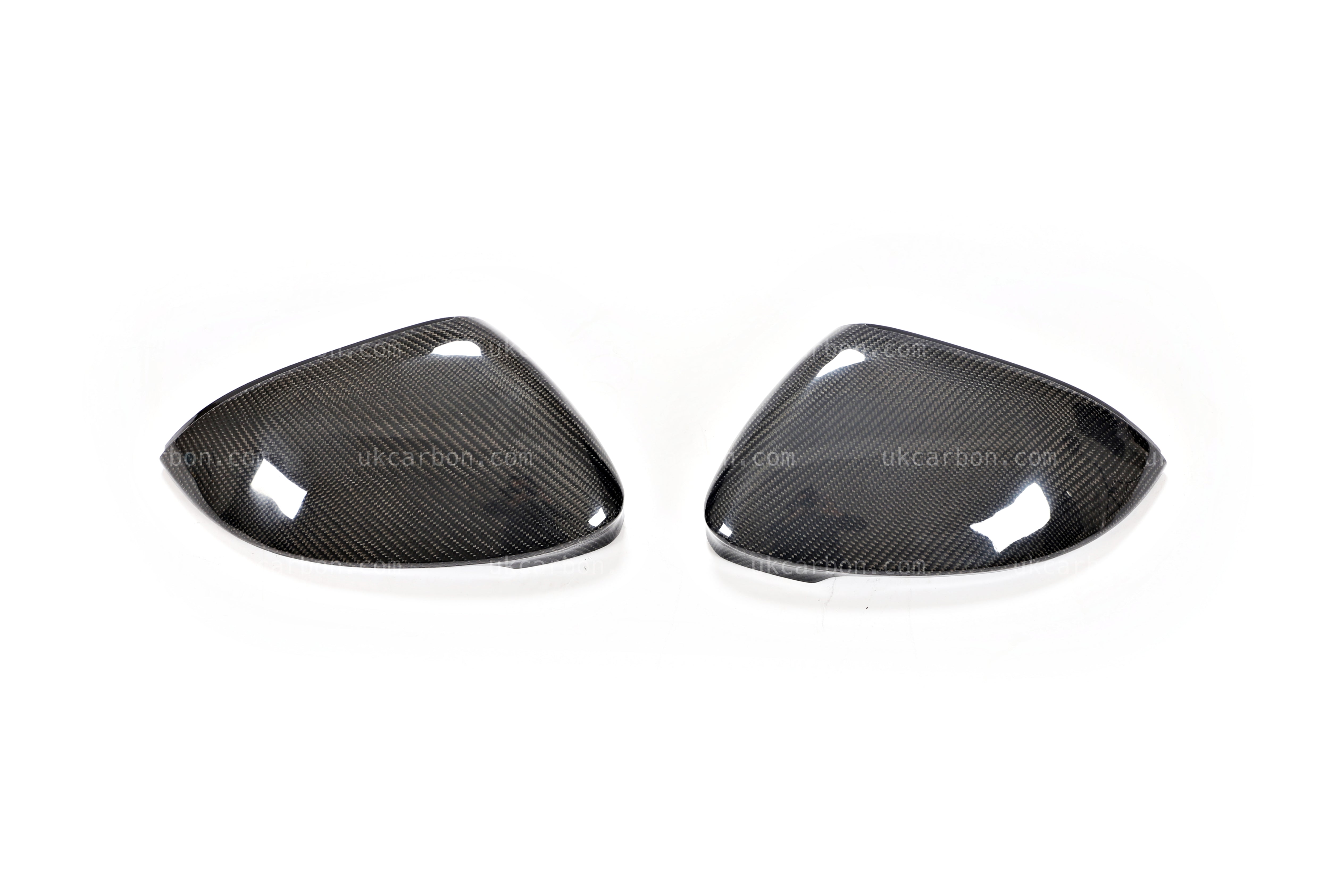 Volkswagen Golf GTI R Carbon Fibre Wing Mirror Cover Lane Assist MK8 by UKCarbon