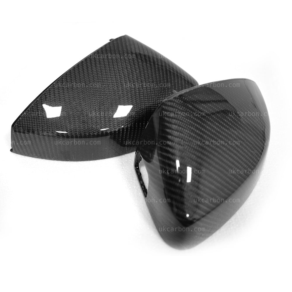 Audi A3 S3 RS3 Lane Assist Carbon Mirror Replacements Cover Wing by UKCarbon