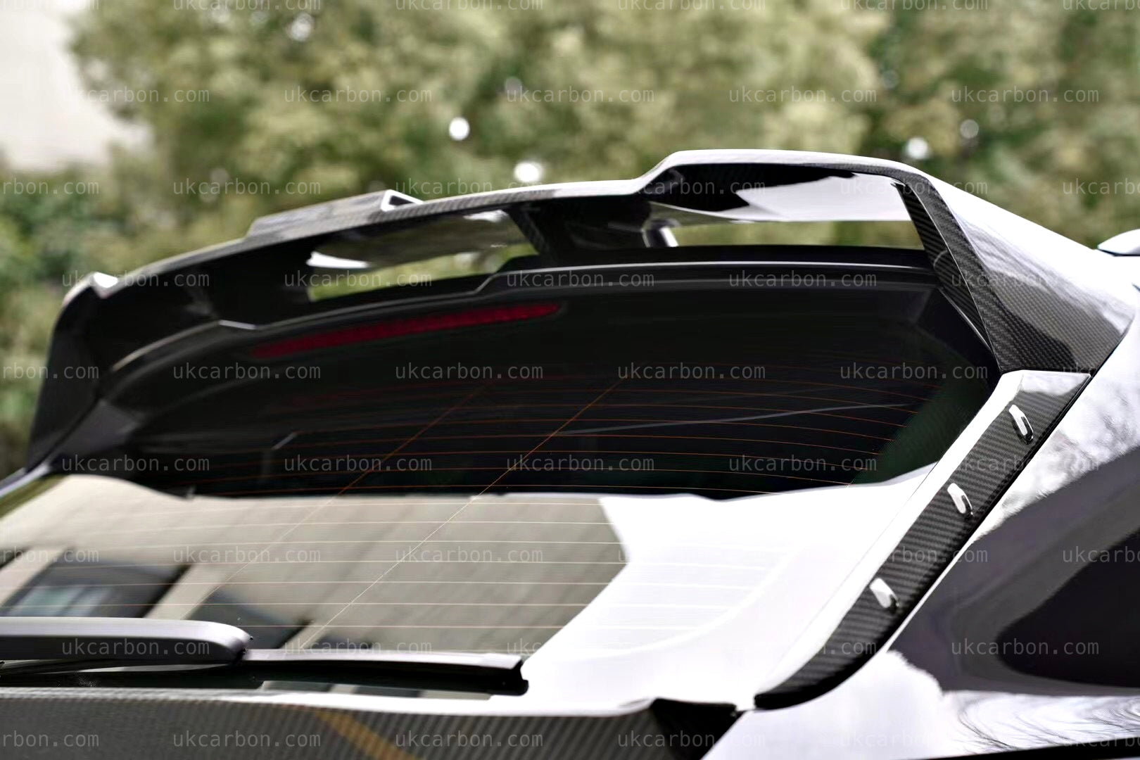 Audi RS6 Spoiler Pre Preg Carbon Fibre C8 2018 Rear Upper Boot + by UKCarbon