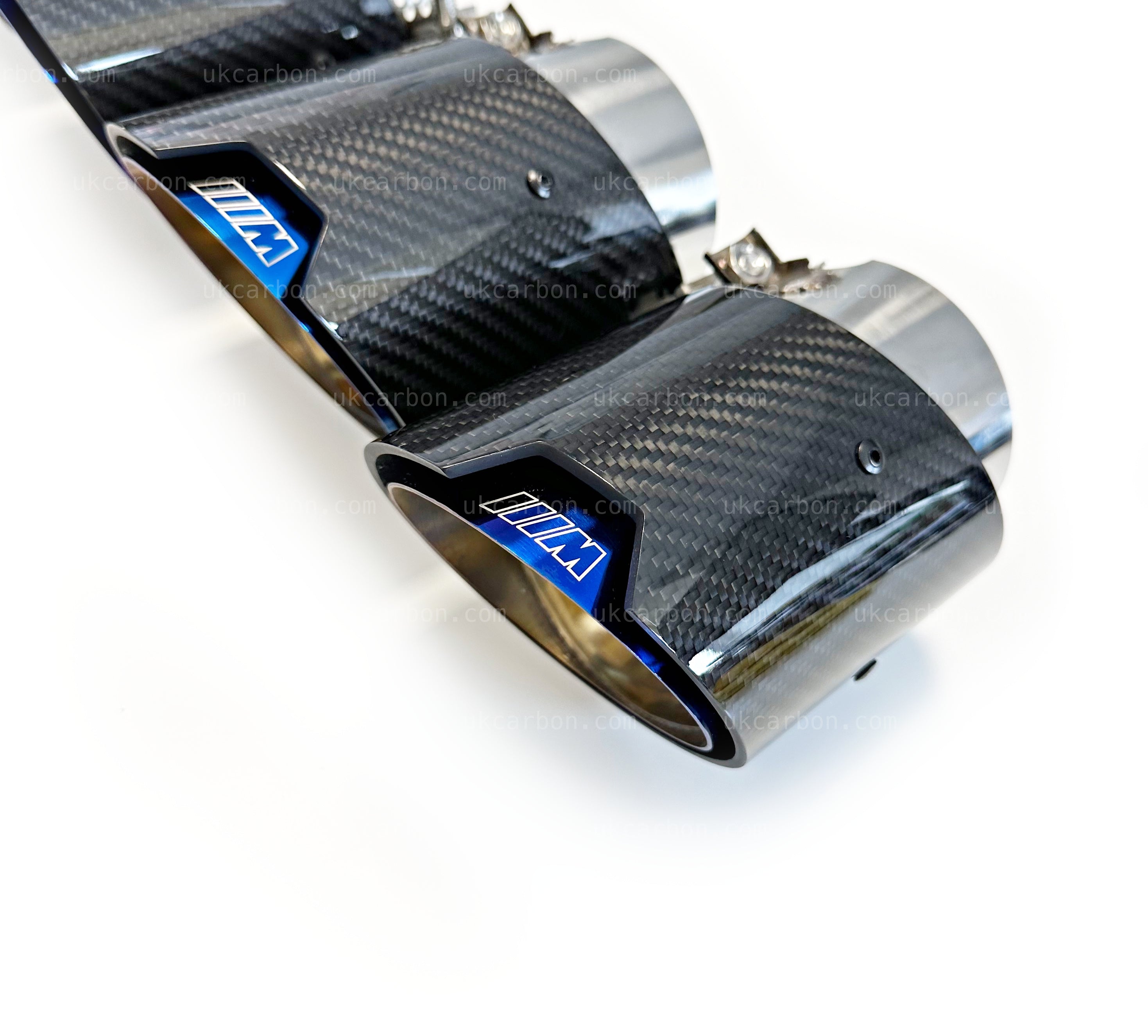 BMW M2 G87 M3 G80 G81 M4 G82 G83 M Performance Carbon Exhaust Tips