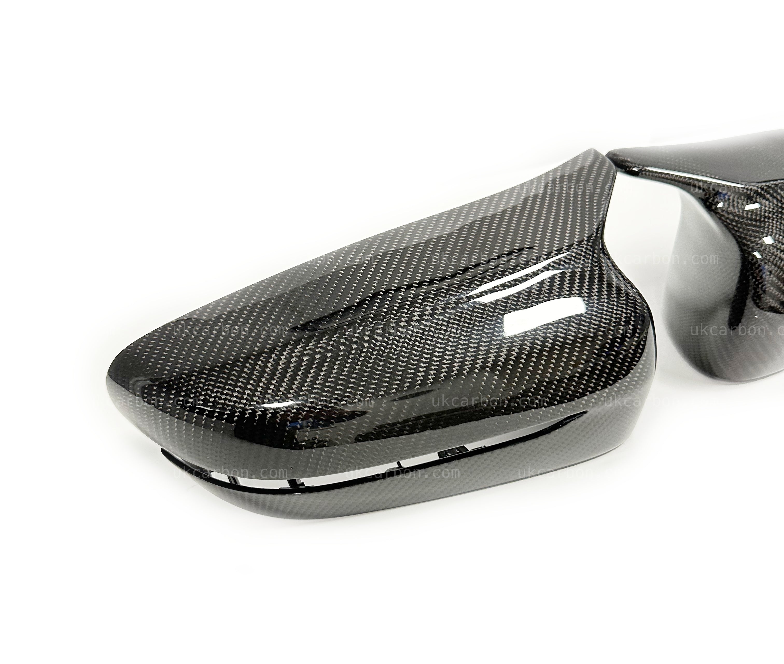 BMW 5 Series Carbon Wing Mirror M Cover Replacements MP Fibre GT G32 by UKCarbon