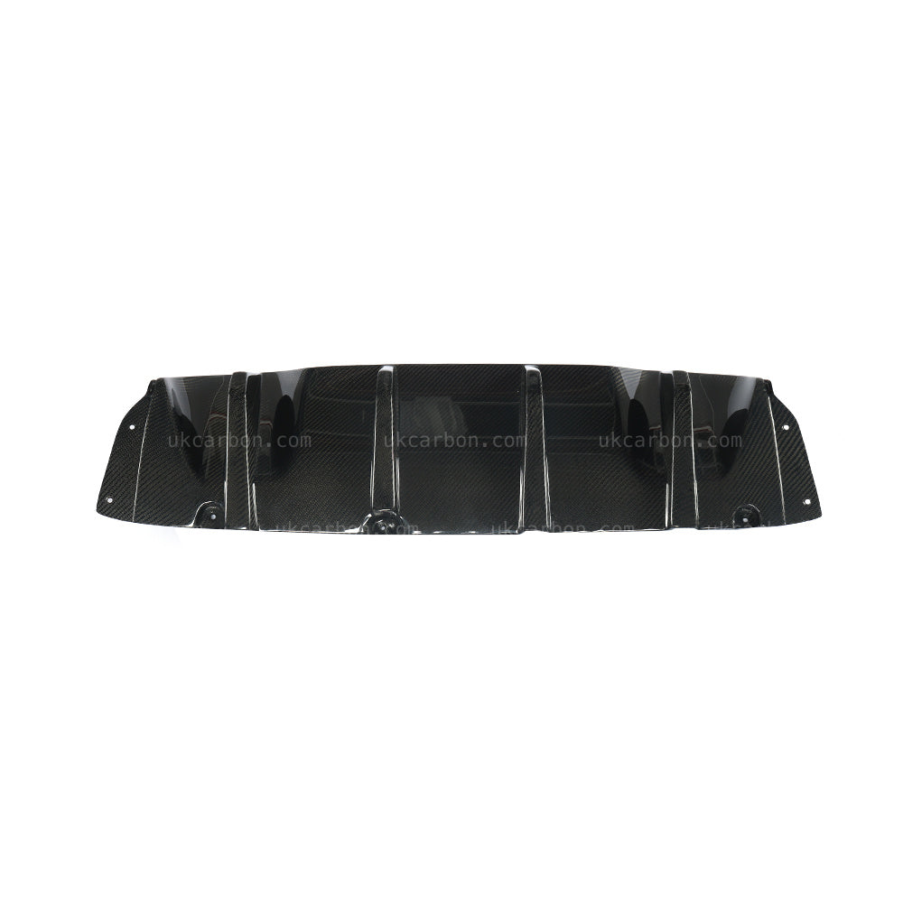 BMW M5 F90 Competition Carbon Fibre Rear OEM M Performance Diffuser by UKCarbon