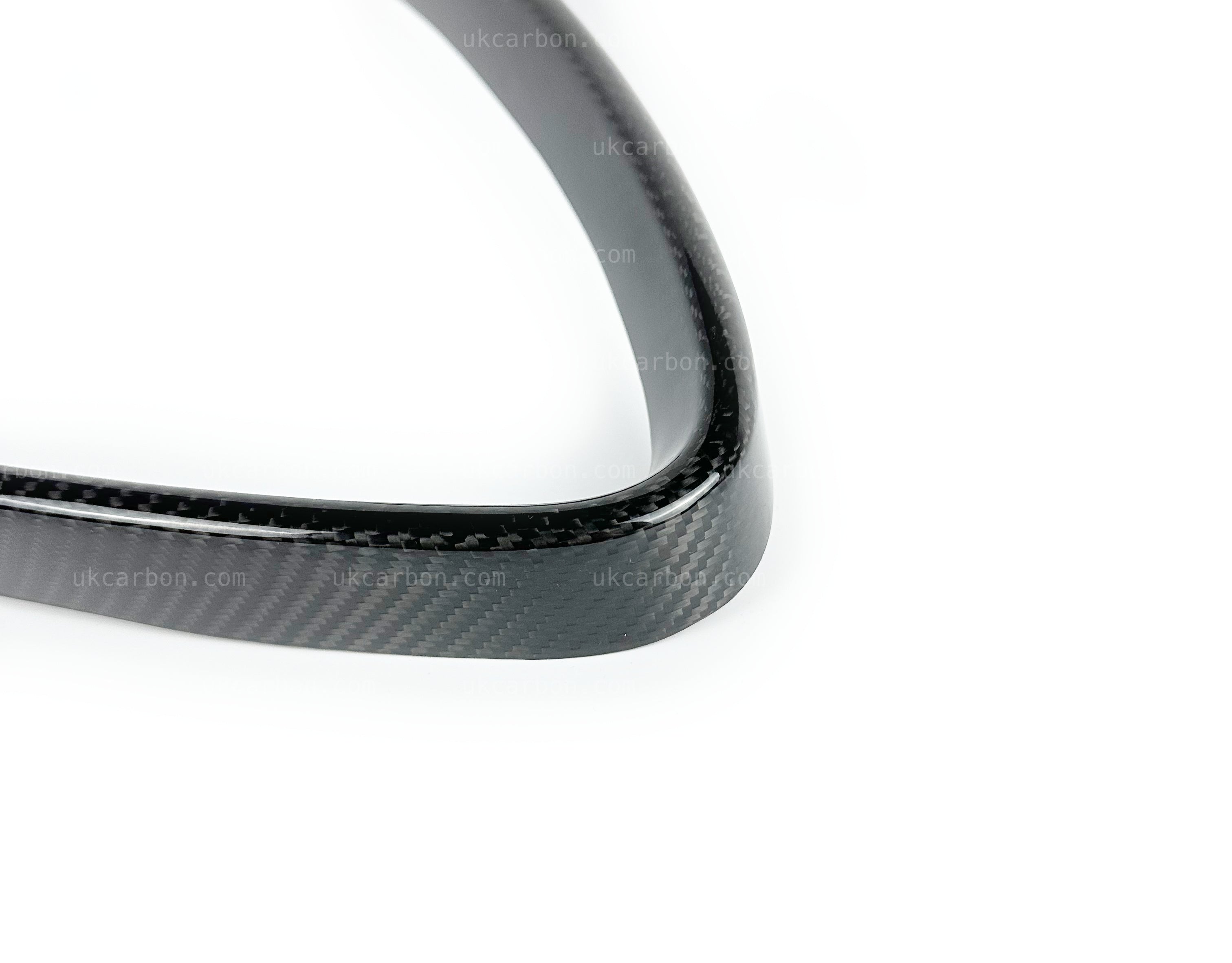 Alfa Romeo Giulia Quadrifoglio Carbon Fibre V Shield Cover by UKCarbon