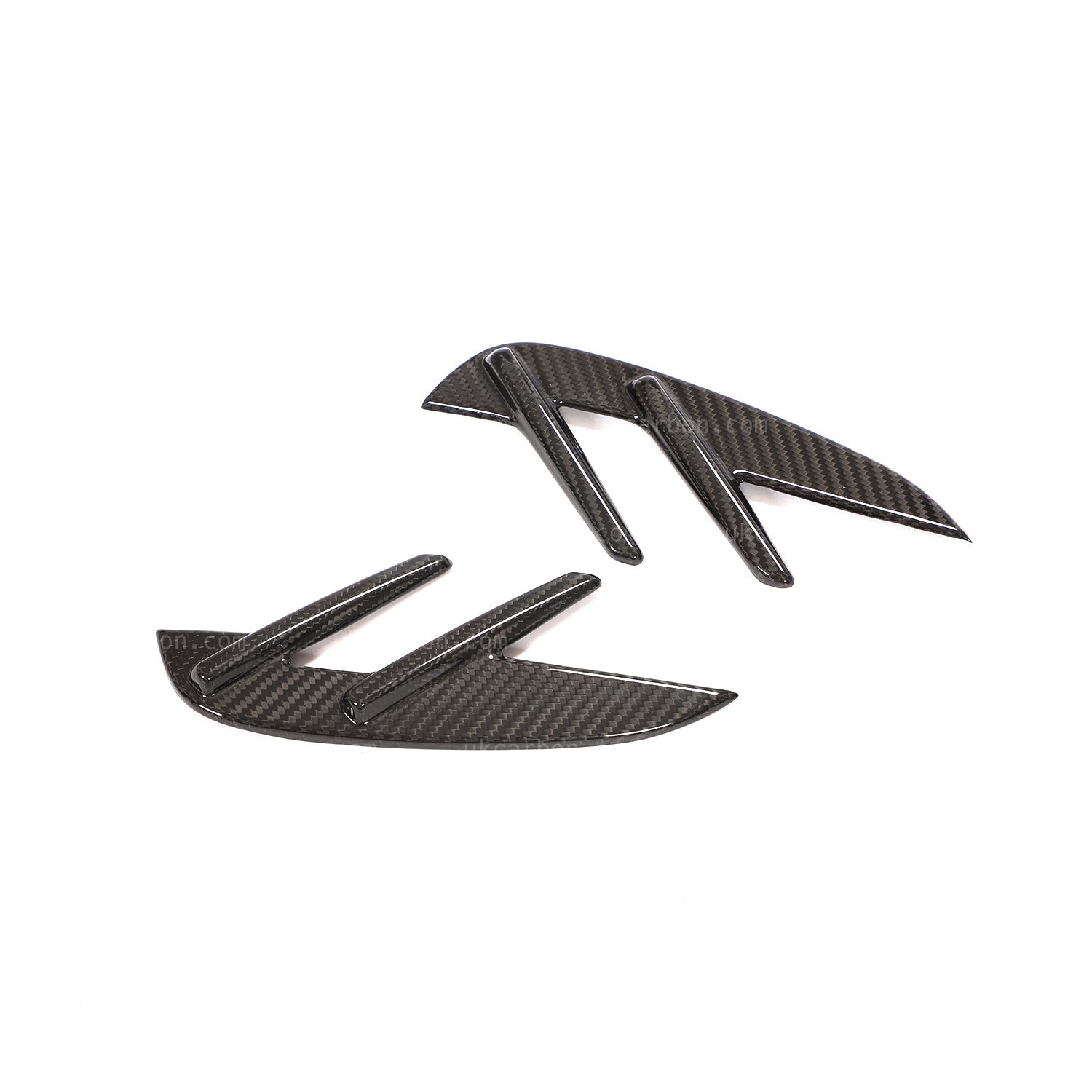 BMW M4 G82 Carbon Fender Vents Grille Cover Trim Replacement Fibre by UKCarbon