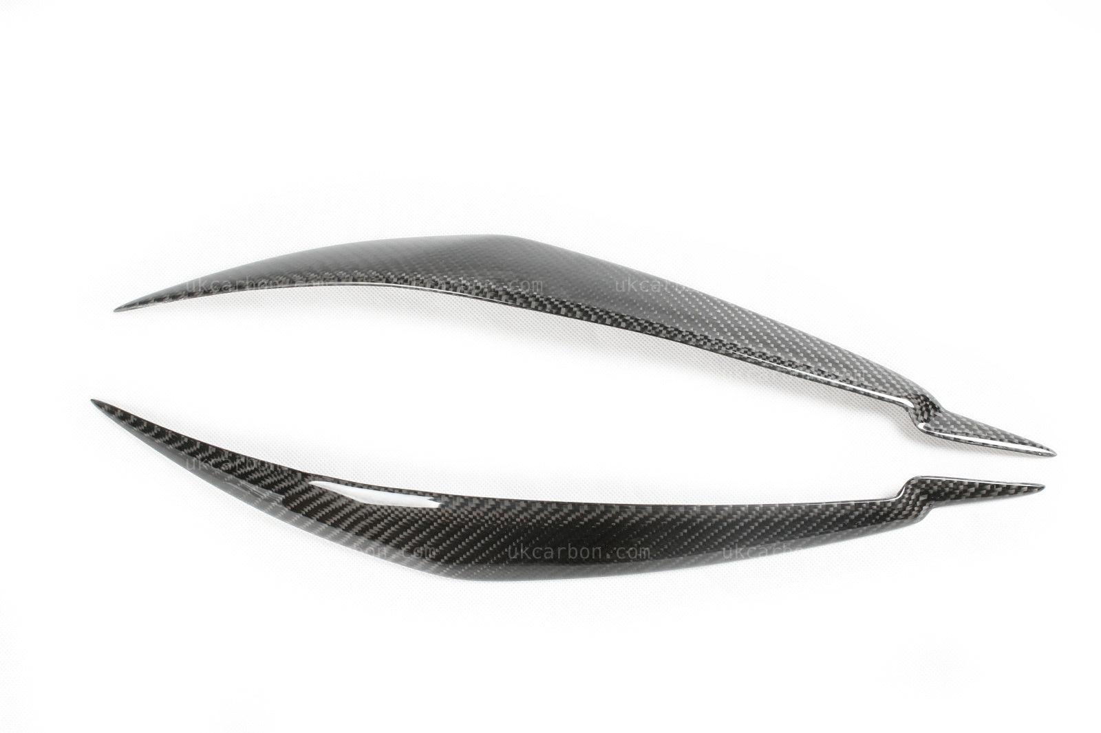 BMW X6 E71 Carbon Fibre Headlight Eyelids Trim M Performance 08-14 by UKCarbon